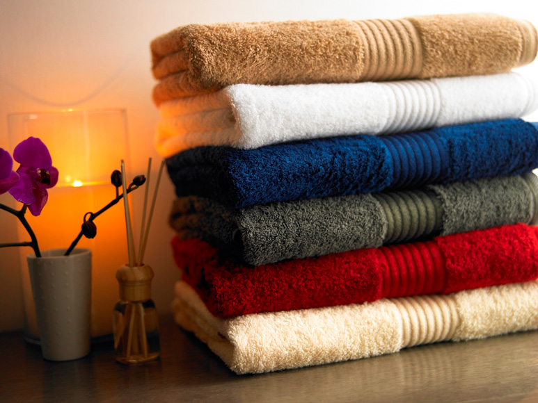 cleaned towels